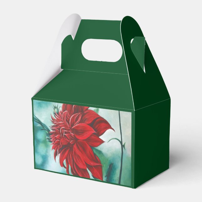 Red in Furry Favor Boxes (Back Side)