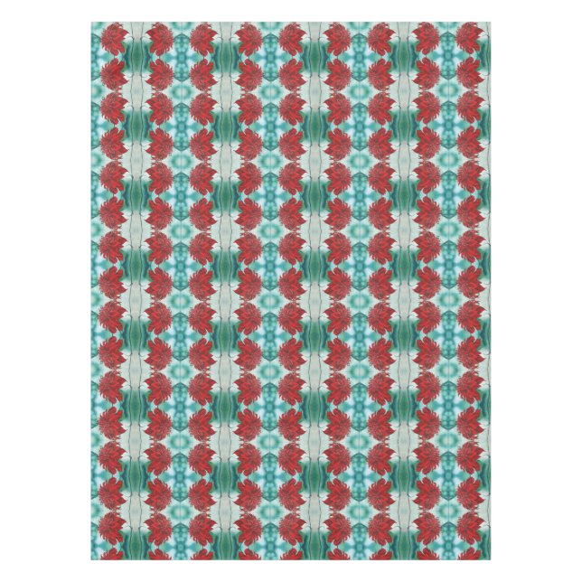 Red in Furry Tablecloth (Front)