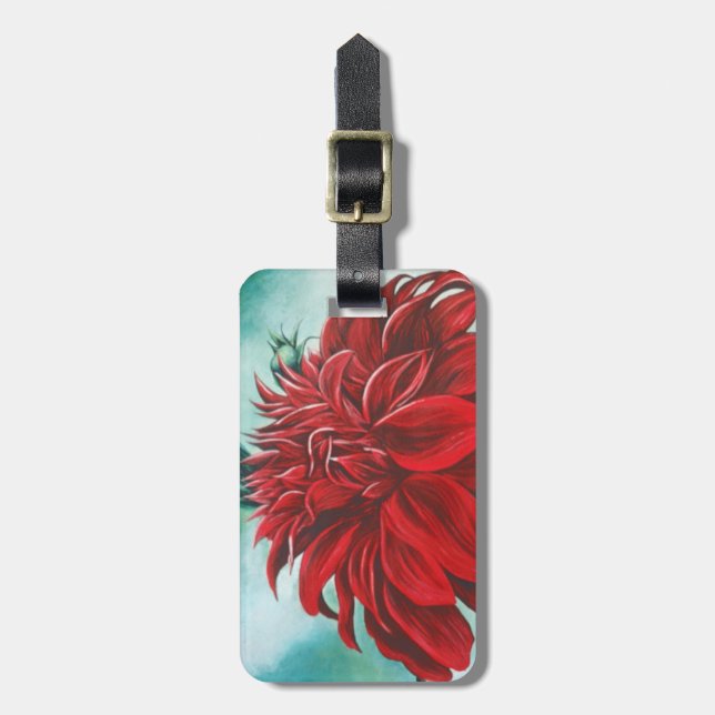 Red In Fury Luggage Tag (Front Vertical)
