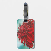 Red In Fury Luggage Tag (Back Vertical)