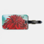 Red In Fury Luggage Tag (Back Horizontal)