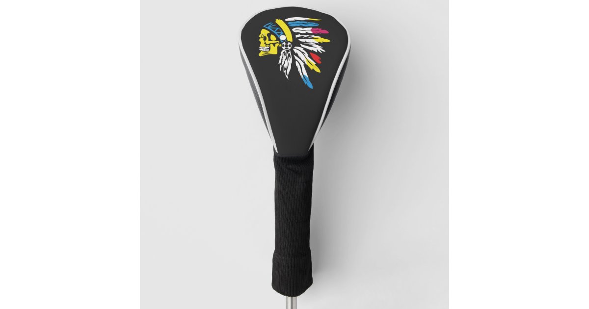 red indian golf head cover | Zazzle