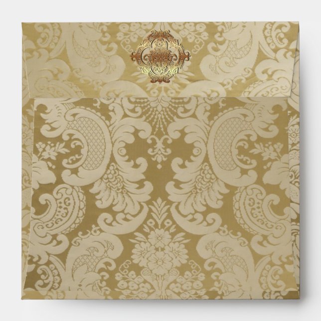 Red Indian Wedding - Envelope (Back (Top Flap))