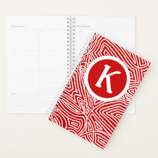 Red Initial Planner
