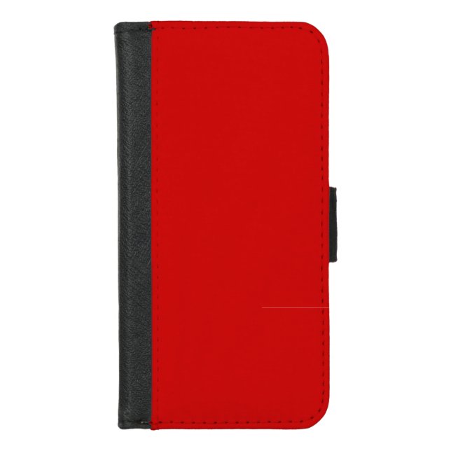 Red  iPhone wallet case (Front)