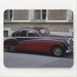 Red Jaguar Mark IX Mouse Pad