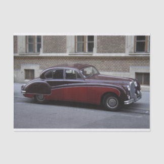 Red Jaguar Mark IX Tissue Paper