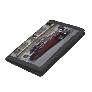 Red Jaguar Mark IX Tri-fold Wallet