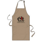 Red Jalapeno Chili Cook Off Competition Long Apron | Zazzle