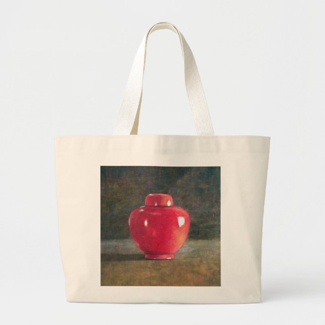 Red Jar 1996 Large Tote Bag (Front)