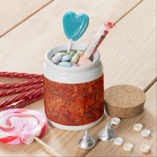 Red Jasper Design Candy Jar