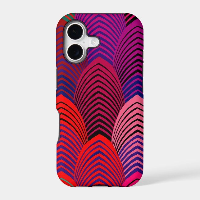 Red Jazz Arches Iphone Case (Back)