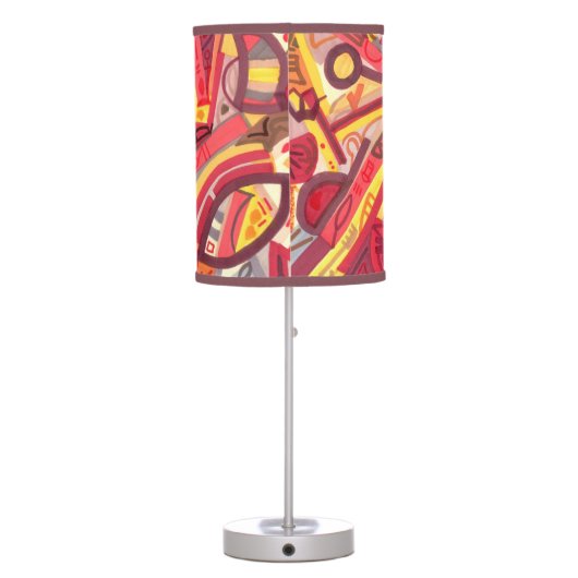 Red Jazz Lamp (Back)