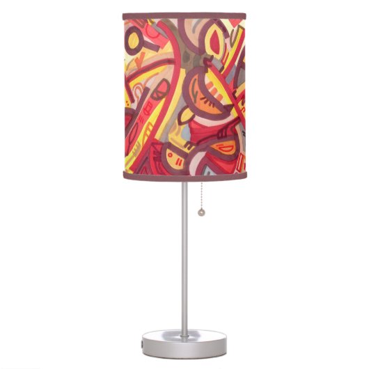 Red Jazz Lamp (Left)