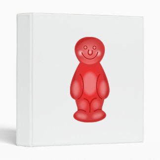 Red Jelly Baby Binder