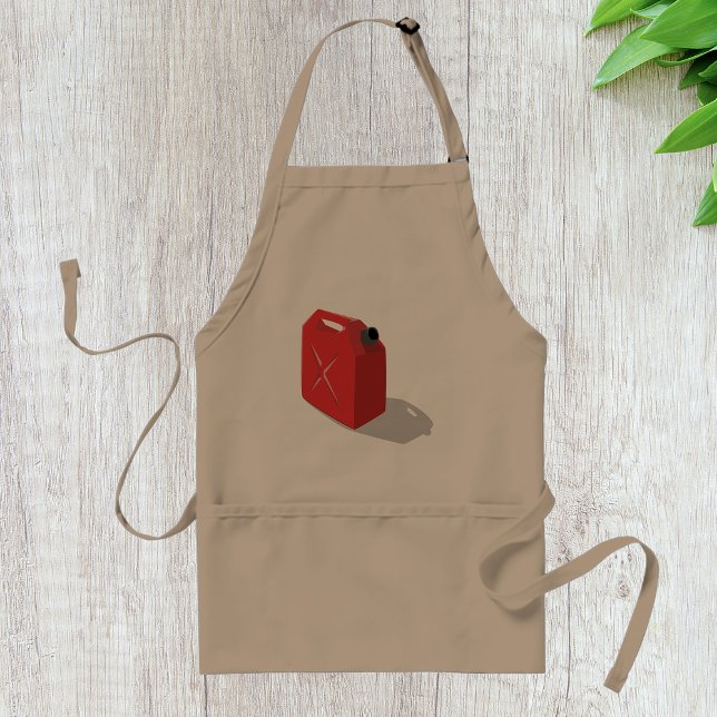 Red Jerrican Apron (Creator Uploaded)