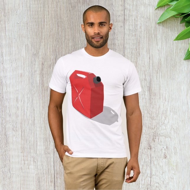 Red Jerrican Mens T-Shirt (Creator Uploaded)