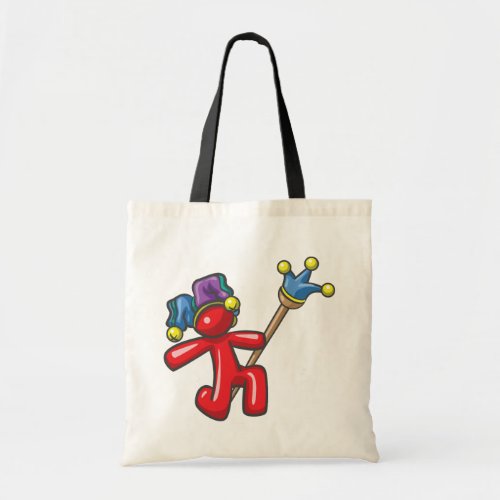 Red Jester Tote Bag
