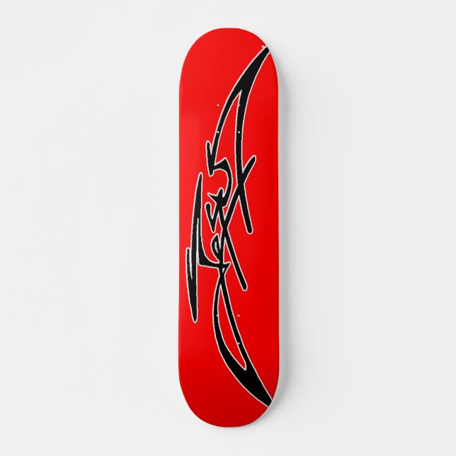 Red Jesus Skateboard (Front)