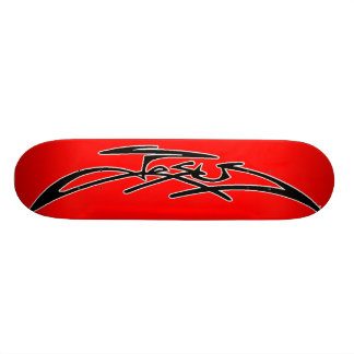 Red Jesus Skateboard Deck