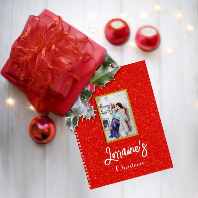 Red Joyoux Noel Spiral Notebook (Creator Uploaded)