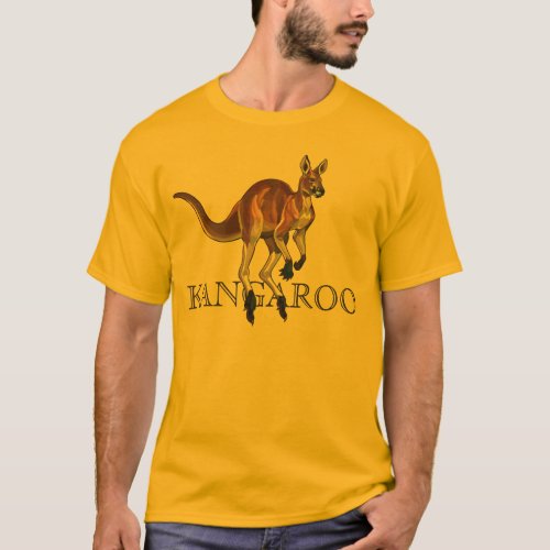 red kangaroo T_Shirt