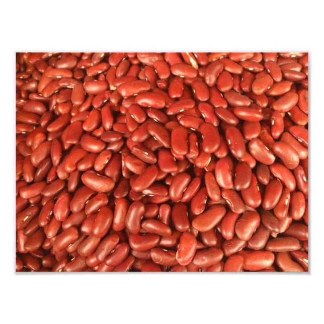 Red Kidney Beans Photo Print (Front)
