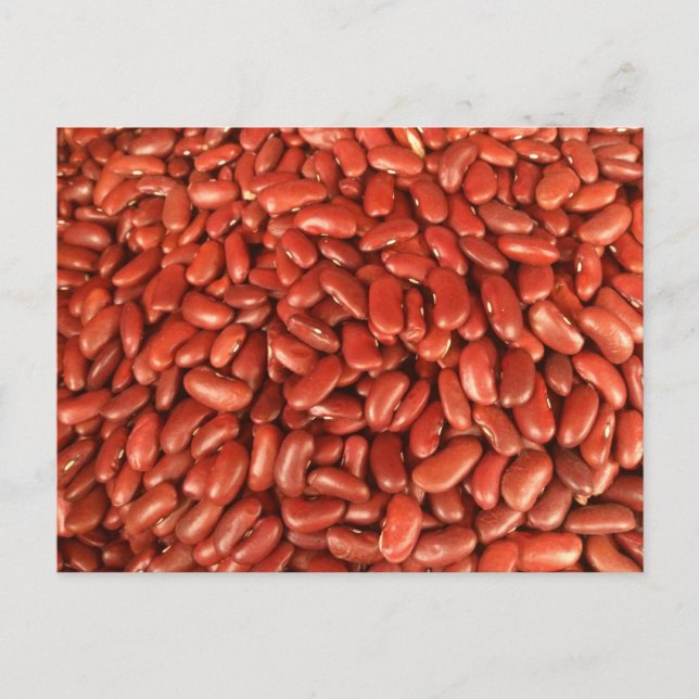 Red Kidney Beans Postcard (Front)