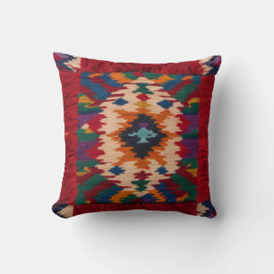 Red Kilim Pillows: Add a Persian Rug Touch to Your Throw Pillow