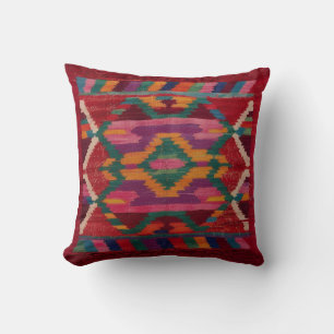"Red Kilim Pillows Canada: Artisanal Elegance for