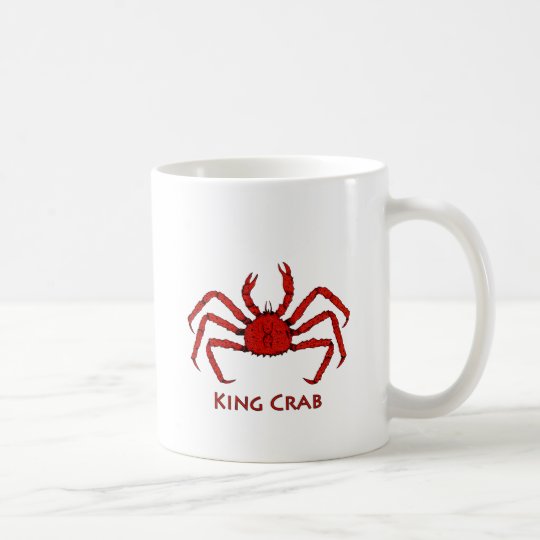 Red King Crab (color illustration) Coffee Mug