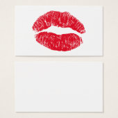 Red Kissing Lips (Front & Back)