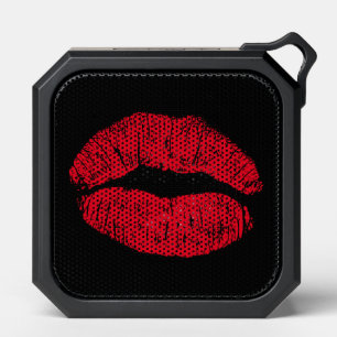 Red Kissing Lips Bluetooth Speaker