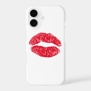 Red Kissing Lips iPhone 17 Case