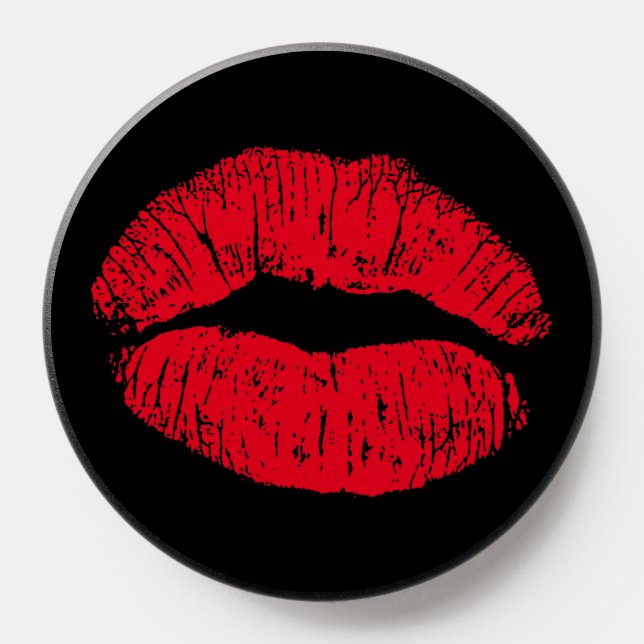 Red Kissing Lips PopSocket (Popsocket)