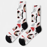 Red Kitchen Chef Socks