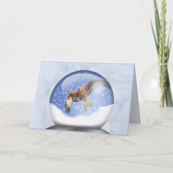 Red Kite In A Globe Card by Welshpixels at Zazzle