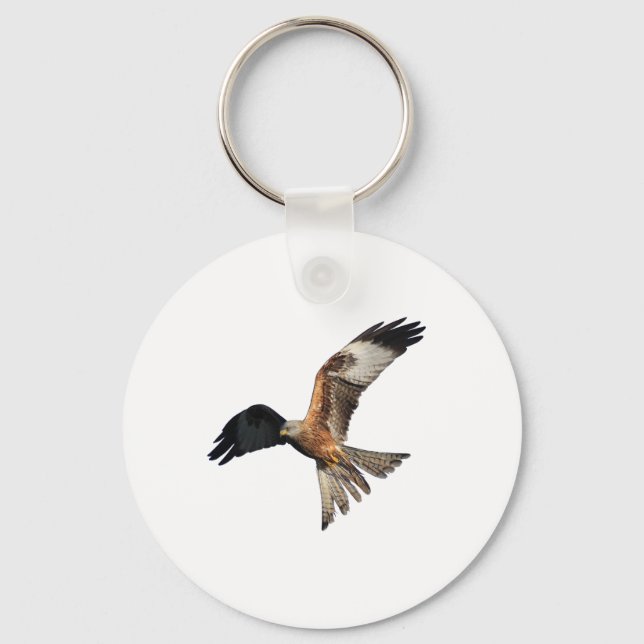 Red Kite - Milvus milvus Keychain (Front)