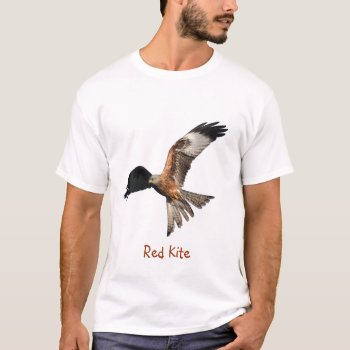 Red Kite Raptor Shirt by Welshpixels at Zazzle