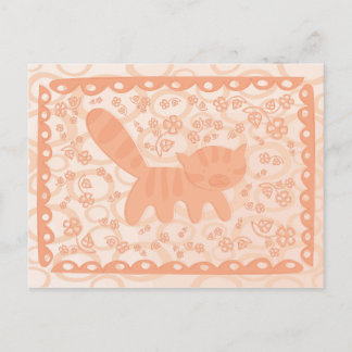 Red Kitten1 Postcard