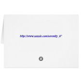 Red Kitty card (Back Horizontal)