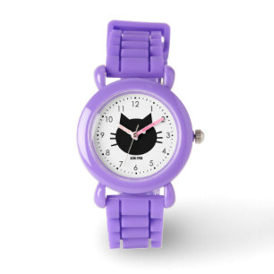 Red Kitty Cat Kid Watch