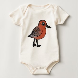 Red Knot Infant Organic Creeper
