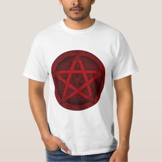 Red Knot Pentagram T-Shirt