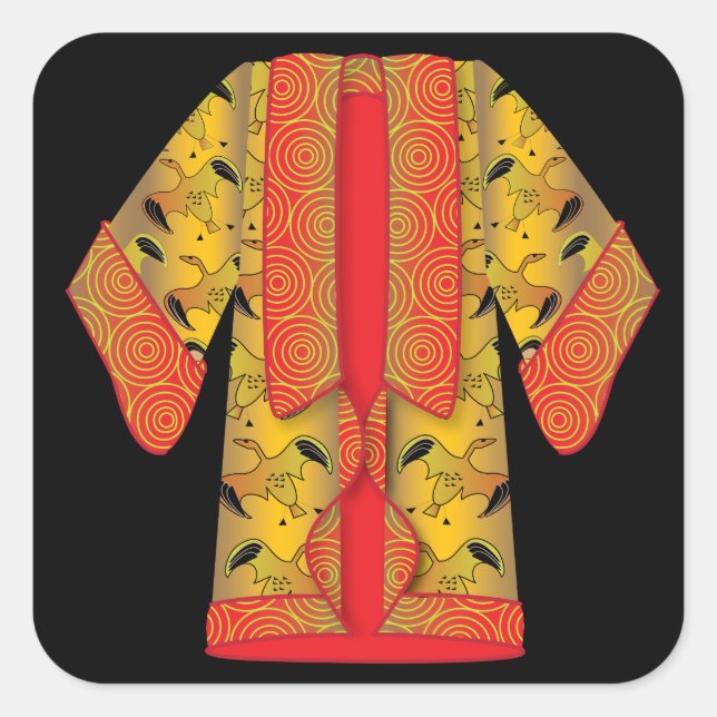 Red Komono Sticker (Front)