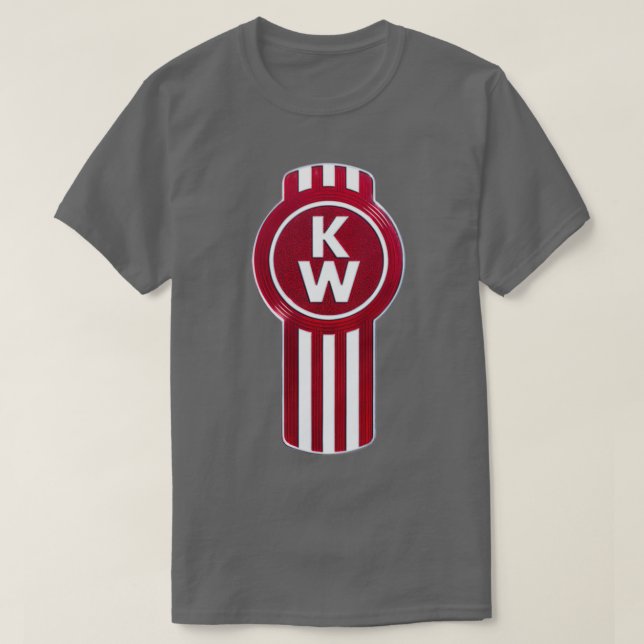 red kw best logo T-Shirt (Design Front)