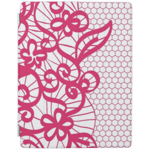 Red lace iPad smart cover
