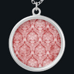 Red Lace Sterling Silver Necklace<br><div class="desc">Beautiful Red Lace Sterling Silver Necklace.  Great as a wedding favor,  wedding gift,  birthday gift or holiday gift.</div>