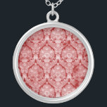 Red Lace Sterling Silver Necklace<br><div class="desc">Beautiful Red Lace Sterling Silver Necklace.  Great as a wedding favor,  wedding gift,  birthday gift or holiday gift.</div>