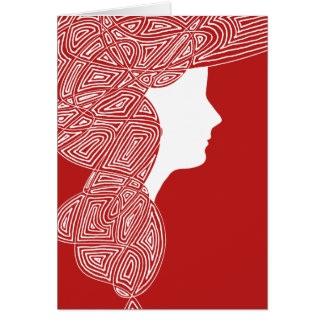 Red Lady Cards